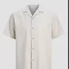 JACK & JONES JJESUMMER LINEN BLEND RESORT SHIRT