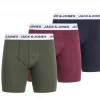 JACK & JONES JACADRIAN SOLID BOXER BRIEFS 3 PACK