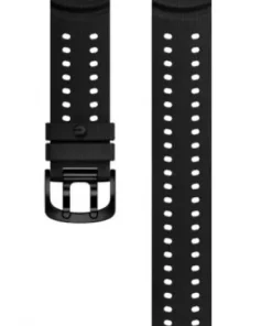 POLAR WRIST BAND 22MM SILICONE BLACK SPORT S-L