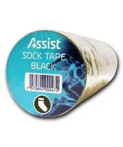Assist Sport  Strømpetape svart, 10 pk