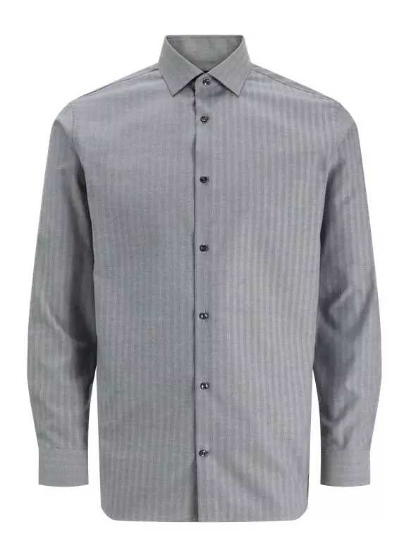 JACK & JONES JPRBLAPARKER HERRINGBONE L/S SHIRT
