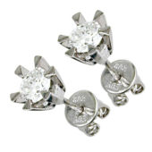 ØREPYNT HV.GULL 2x0,50 WSI VICTORIA