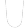 Collier "sølv" Vienna tynn Singapore 42cm