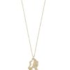 Collier "gull" Lauren 34mm ujevn, banket plate 47cm