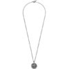 Collier stål 20ø kompass på ankerkjede 50+3,5cm - Frank 1967