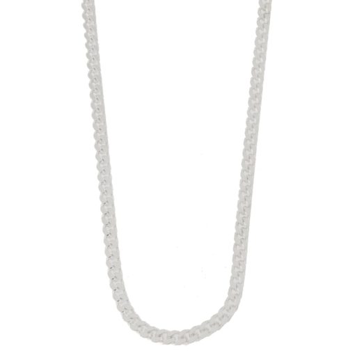 Collier rh.sølv 50cm panzer 3mm