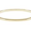 Armring "sølv" Domino glatt armring 3,5mm 60x47mm 18cm