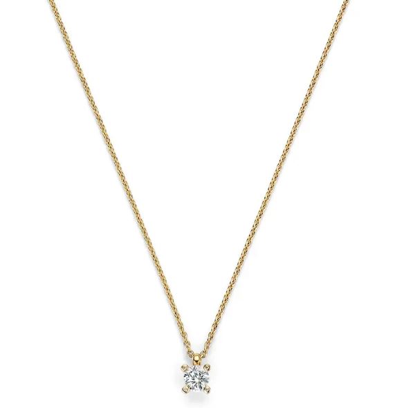Collier fg.sølv 5mm zircon i 4 klør 38+10cm