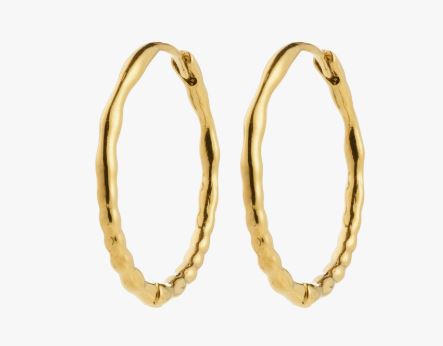 Øreringer "gull" Between 21ø organisk ørering smal