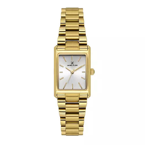 Daniel Klein Premium fg.stål rektangulær m/ leddet lenke