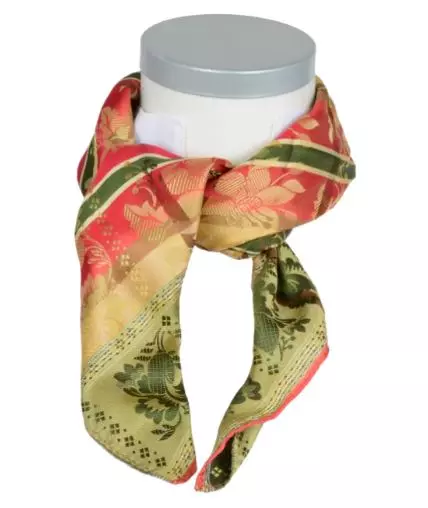 Bunadskjerf Tyrihans Gabriella 39 flerfarget i rødt / grønt / hvitt / gult