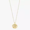 Collier "gull" Luca 18mm organisk formet plate 40+12cm