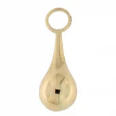 Anheng 9K gull 13mm glatt dråpe - Caia