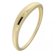 Ring 9K gull smal ring, chunky foran - Caia