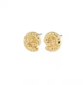 Ørepynt "gull" Haze 10mm havskjell