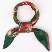 Bunadskjerf Tyrihans Gabriella 35 flerfarget i rødt / hvitt / grønt / gult