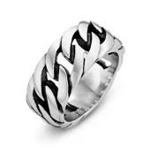 Ring stål 10mm panzer m/logofelt under - Frank 1967