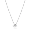 Collier rh.sølv Imperia Pianura Piccolo 9mm knute 45cm justerbar lenke
