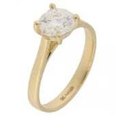 Ring gull Christine 1,05ct LGD diamant River VVS-2