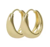 Ørering "gull" Union 20ø chunky øreringer