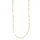 Collier 9K gull 1,6mm flat coffee bean lenke 42cm - Caia