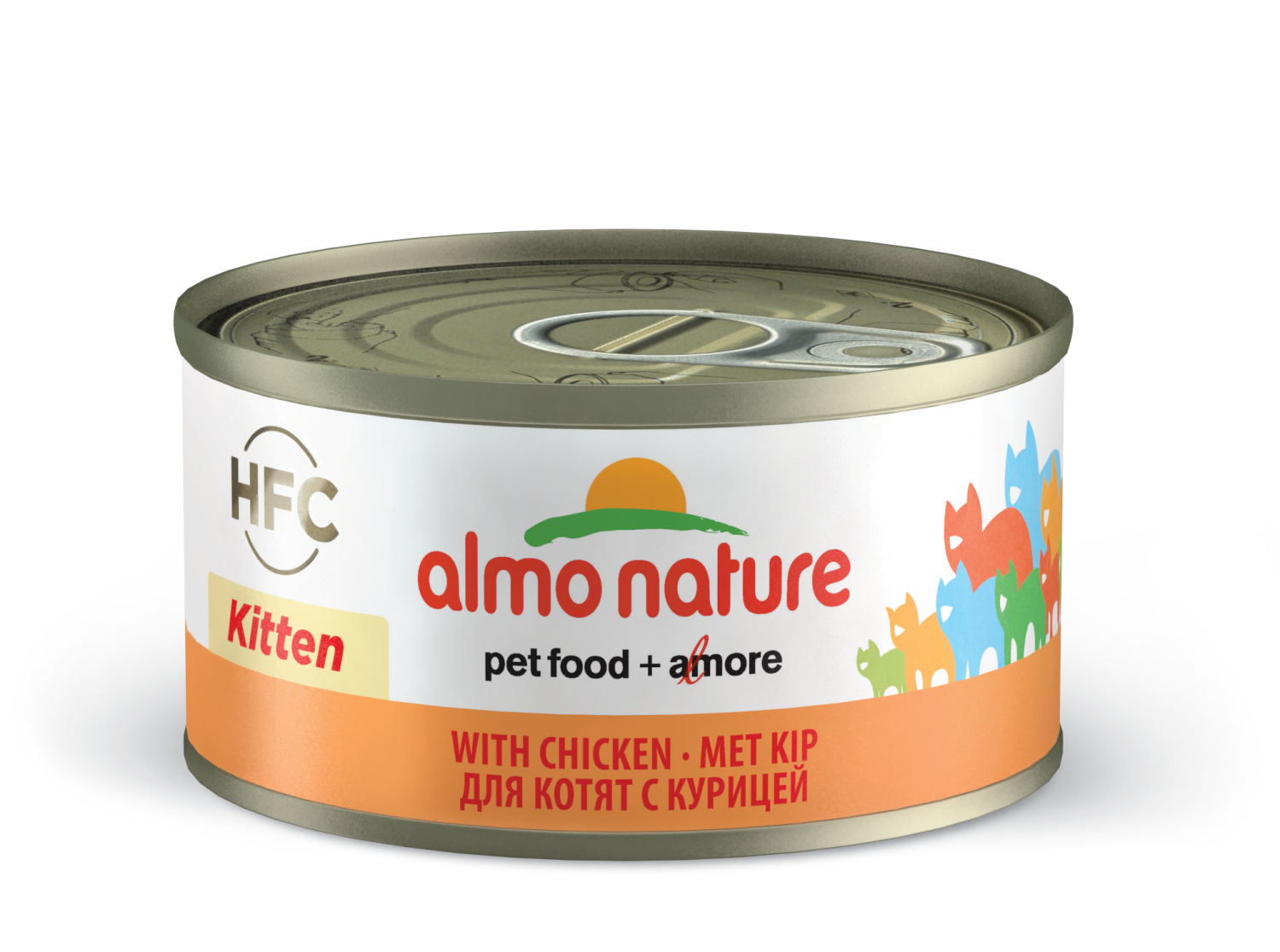 Kitten Chicken 70 g, Almo Nature (24)