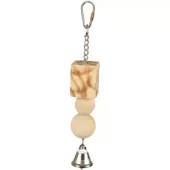 BBQ PARAKEET TOY WOODEN BLOCKS (6)