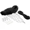 CAT SAFETY NET BLACK 3x6M 19M ROPE