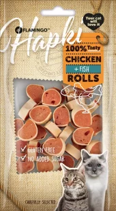 FISH CHICKEN ROLLS CAT 50G(6)