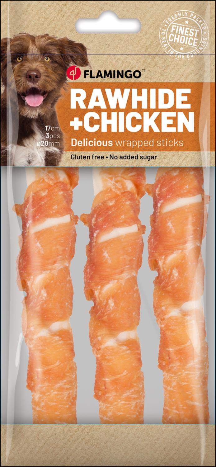 CHICK'N WRAP STICK 17CM - 3PC 155G (6)