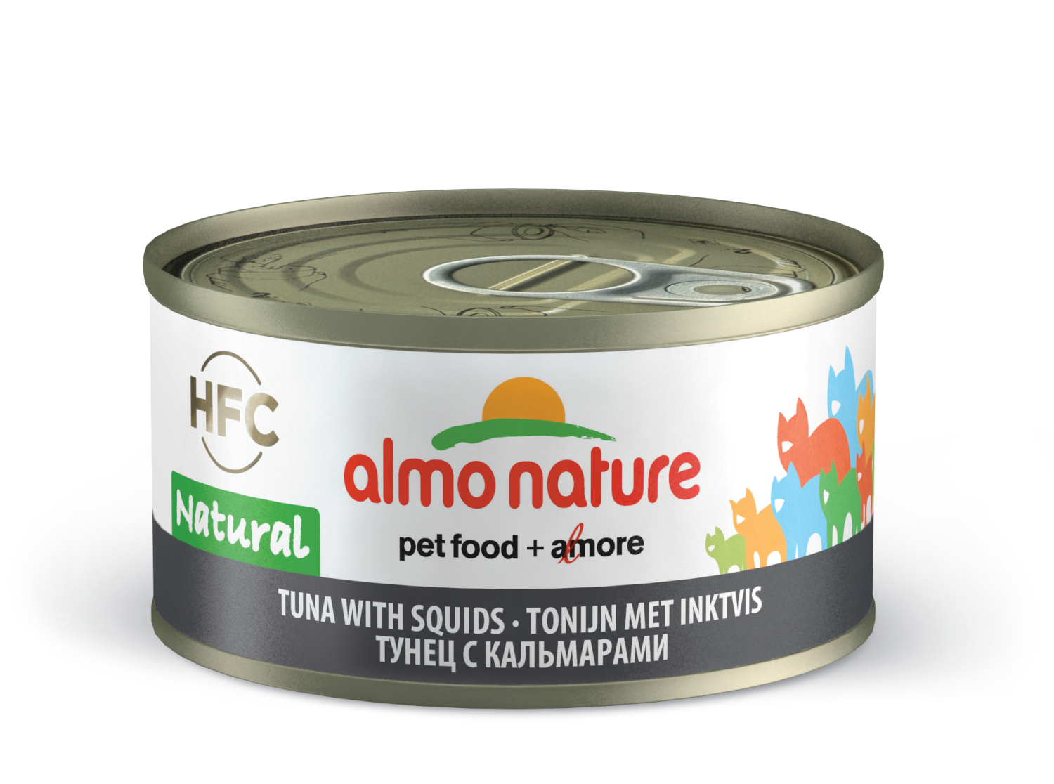 Tunfisk & Blekksprut 70g, Almo Nature (24)