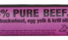 Pussy DeLuxe Beef m/eggeplomme & spirulina 100gr(33)