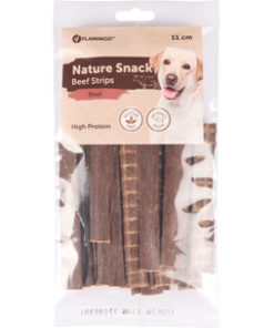 NATURE SNACK BEEF STRIPS 100GR 11CM (6)