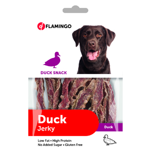 FLAMINGO DUCK SNACK JERKY 85GR (8)