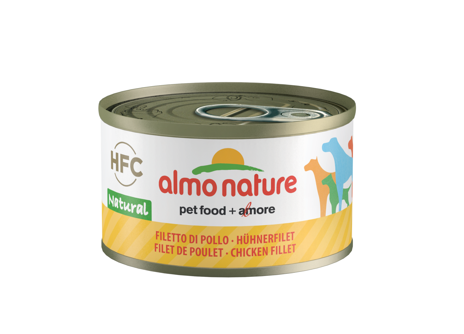 Naturell -  Kylling Fillet 95g, Almo Nature HFC HUND (24)