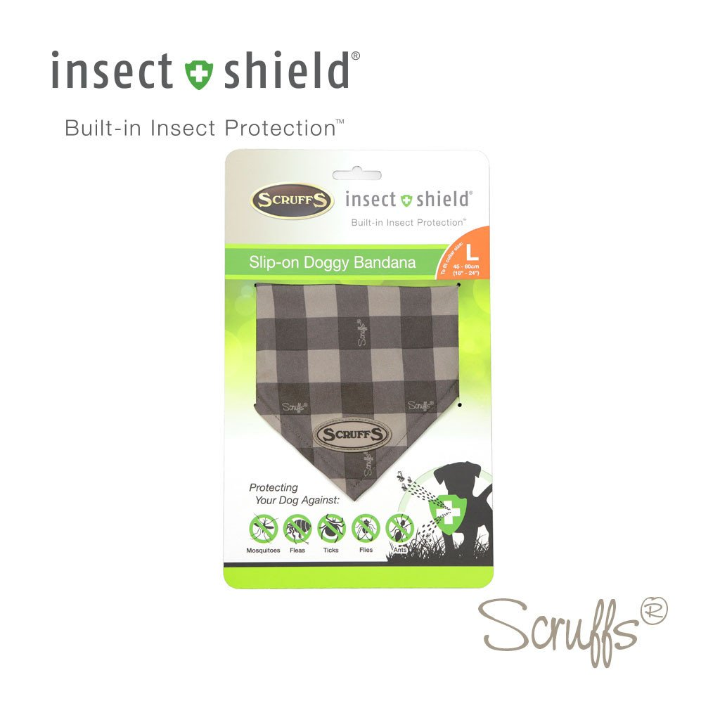 Scruffs "Insect Shield" Bandana, L(Utgått)