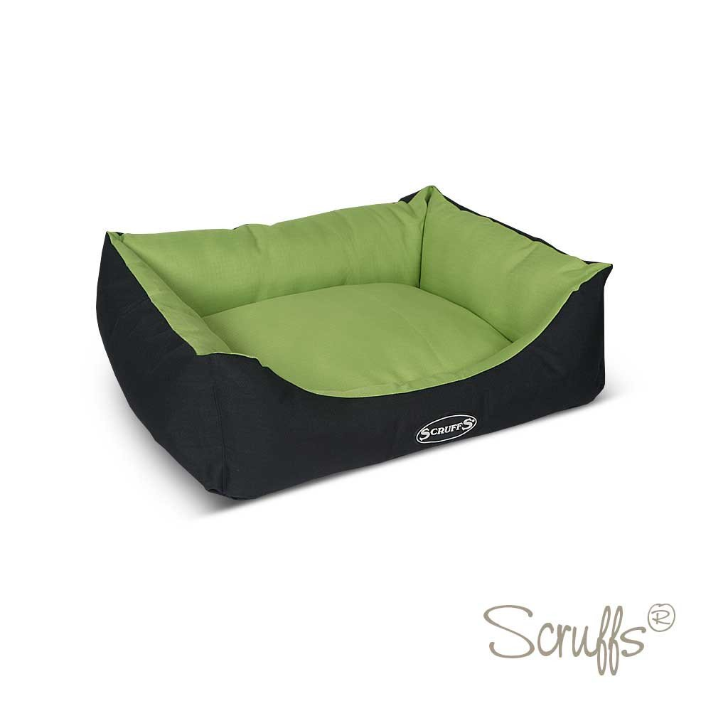 Scruffs Expedition Box Bed (M) 60x50cm Lime