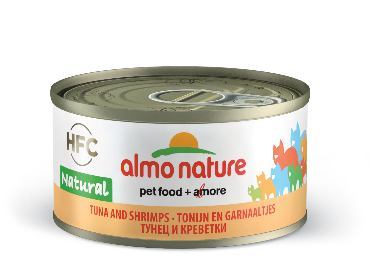 Tunfisk & Reke 70gr, Almo Nature (24)