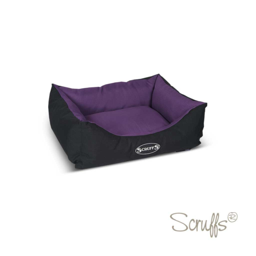 Scruffs Expedition Box Bed (S) 50x40cm Plum