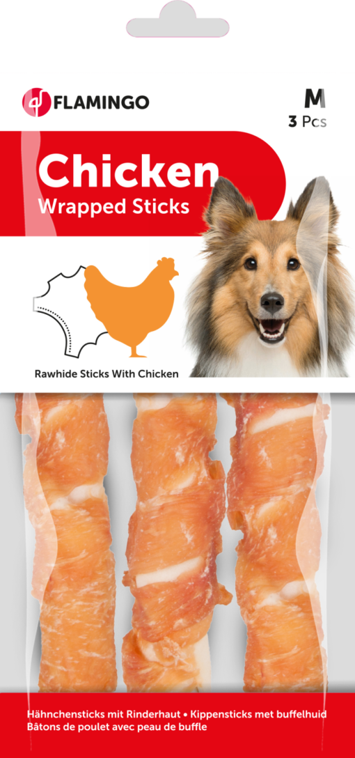 CHICK'N WRAP STICK 17CM - 3PC 155G (6)