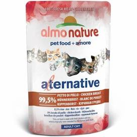 Chicken Breast 55g Almo Nature, HFC ALTERNATIVE CAT (24)