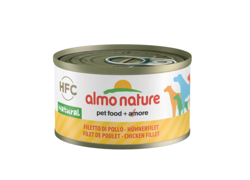 Naturell -  Kylling Fillet 95g, Almo Nature HFC HUND (24)