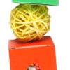 PAPYR PARAKEET TOY CUBE LARGE (3)