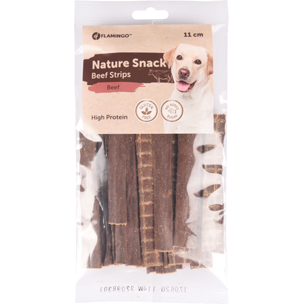 NATURE SNACK BEEF STRIPS 100GR 11CM (6)