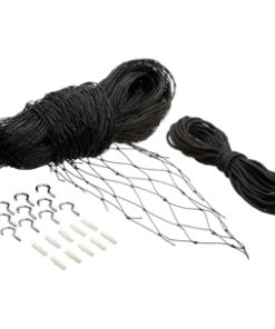 CAT SAFETY NET BLACK 2x4M 13M ROPE