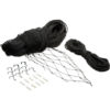 CAT SAFETY NET BLACK 3x4M 15M ROPE