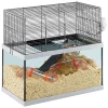 Fp Gabry 60 Svart/Glas 62.5X34.5X52Cm
