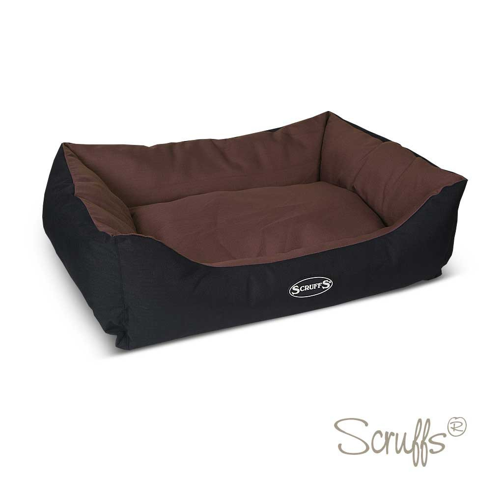 Scruffs Expedition Box Bed (L) 75x60cm Chocolate