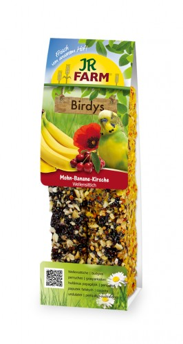 JR Birdys Poppy seed-Banana-Cherries 130 g (5)