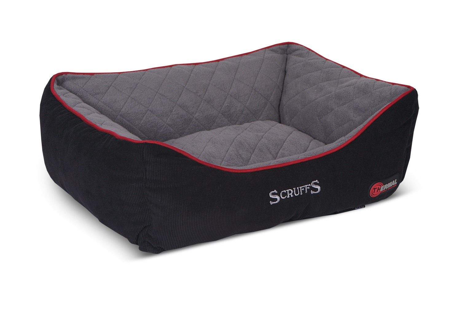 Scruffs Thermal Box Bed (L) black 75x60cm